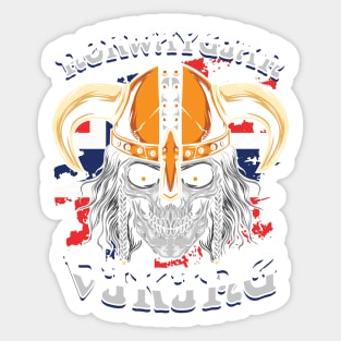 Vikings : Viking Northmen Axe Scandinavia Warrior Gift Sticker